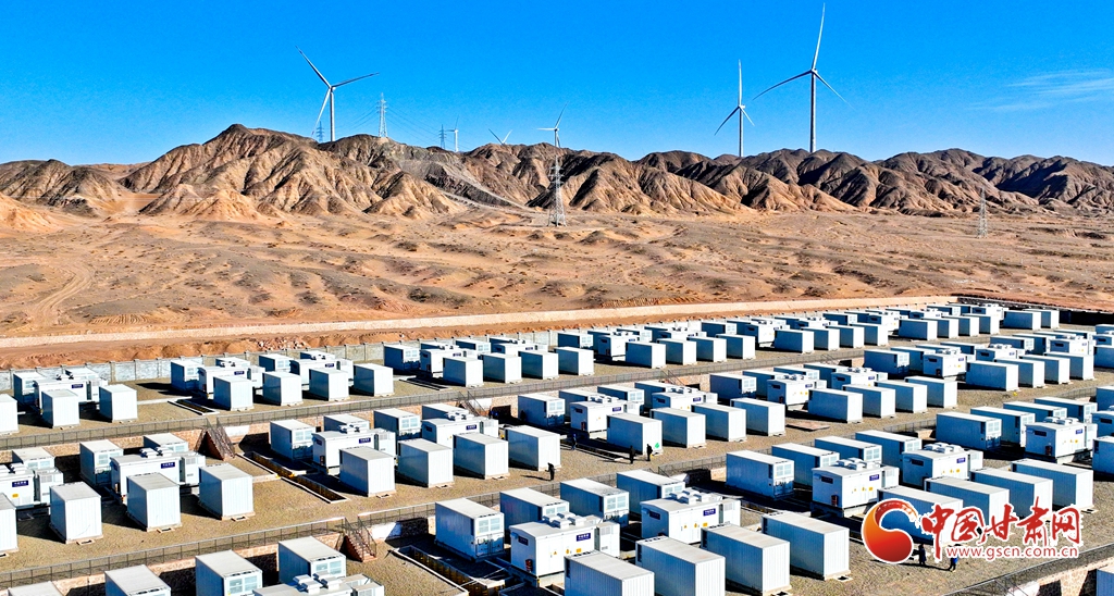 隴拍客丨高臺(tái)：超級(jí)“充電寶”加緊建設(shè)